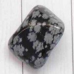 Obsidienne flocon de neige-1